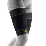 Bauerfeind Sports Oberschenkelbandage Compression Sleeves Upper Leg Short - schwarz - 2 Stück