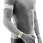 Bauerfeind Armbandage Sports Compression Arm Sleeves Short (leicht, komfortabel) weiss - 2 Stück
