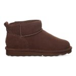 Bearpaw Winterstiefel Shorty (Veloursleder, warm) burgundbraun Damen