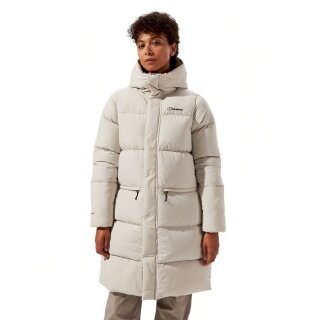 Berghaus Wintermantel Combust Reflect Lange Jacke (sehr warm, wasserabweisend) beige/weiss Damen