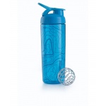 BlenderBottle Trinkflasche SportMixer Signature Sleek 820ml blau
