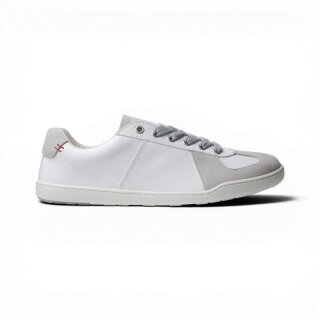 Blusun Barfussschuhe Sneaker BLSN-201M (Glattleder/Veloursleder) weiss/grau Herren