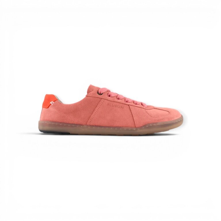 Blusun Barfussschuhe BLSN-200W (Veloursleder, flexible Sohle) rosa Damen