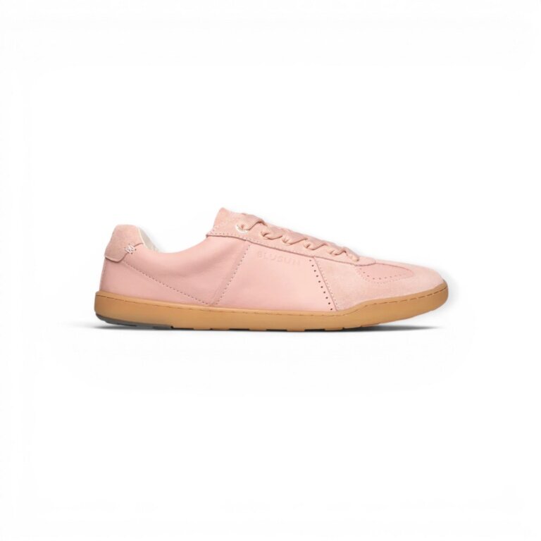 Blusun Barfussschuhe BLSN-200W (Veloursleder, flexible Sohle) hellpink Damen