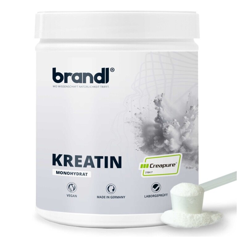Brandl Kreatin CREAPURE Creatin Monohydrat Pulver 500g Dose