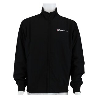 Champion Übergangsjacke (Schriftzug) schwarz Herren
