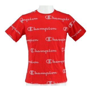 Champion Freizeit-Tshirt (Baumwolle) Graphic Print rot Jungen/Boys