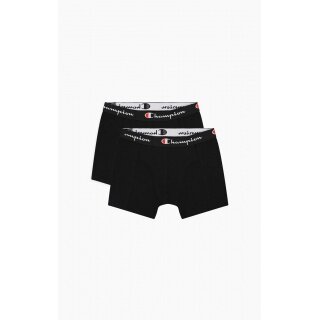 Champion Boxershort (Baumwolle) Unterwäsche schwarz Herren - 2er Pack