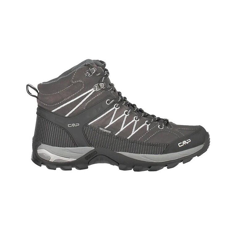 CMP Wanderschuhe Rigel Mid Trekking WP (Trekking, wasserdicht) grau Herren