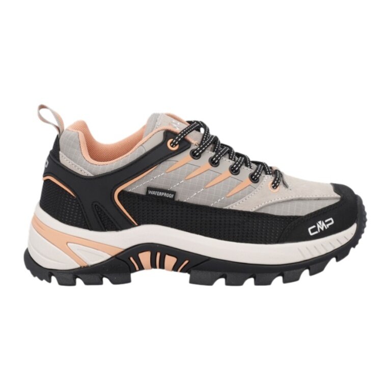 CMP Wanderschuhe Rigel 2.0 Low Trekking WP (wasserdicht) beige/orange Damen