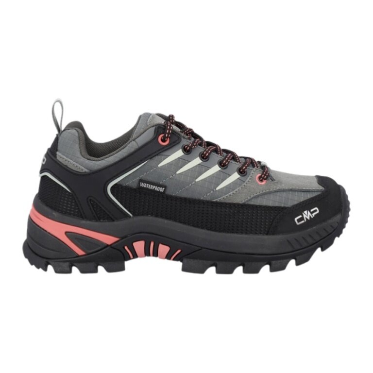 CMP Wanderschuhe Rigel 2.0 Low Trekking WP (wasserdicht) avocadogrün/coral Damen