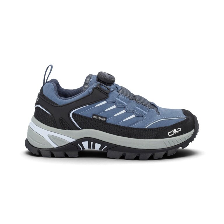 CMP Wanderschuhe Rigel 2.0 Low Fitgo WP Trekking (wasserdicht) blau/schwarz Damen