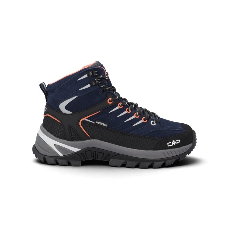 CMP Wanderschuhe Rigel 2.0 MID Trekking WP (wasserdicht) dunkelblau/grau/schwarz Damen