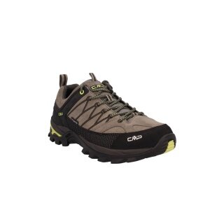 CMP Wanderschuhe Rigel Low Trekking WP (Trekking, wasserdicht) desertbraun/schwarz Herren