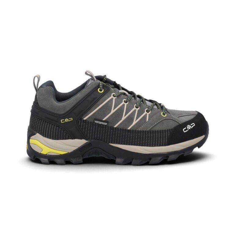CMP Wanderschuhe Rigel Low Trekking WP (Trekking, wasserdicht) 2026 grau/schwarz Herren