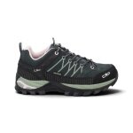 CMP Wanderschuhe Rigel Low WP (Trekking, wasserdicht) dunkelgrün/pink Damen