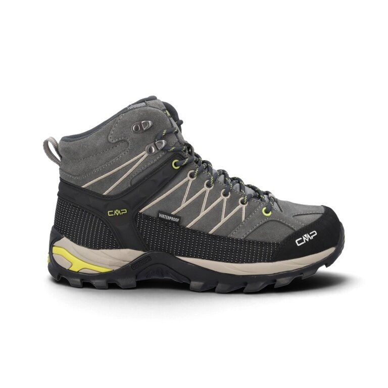 CMP Wanderschuhe Rigel Mid Trekking WP (wasserdicht) 2026 grau/schwarz Herren