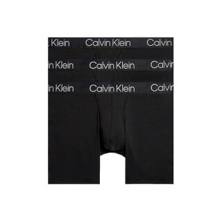 Calvin Klein Unterwäsche Boxershorts Brief Modern Structure (Baumwolle) schwarz Herren - 3 Stück