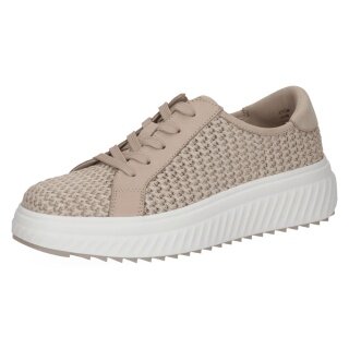 Caprice Sneaker 23710 (Leder/Textil) beige Damen