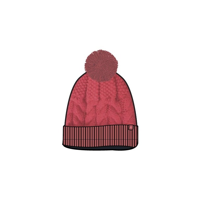 Champion Mütze Legacy Knit Bommel rot Kinder 1er