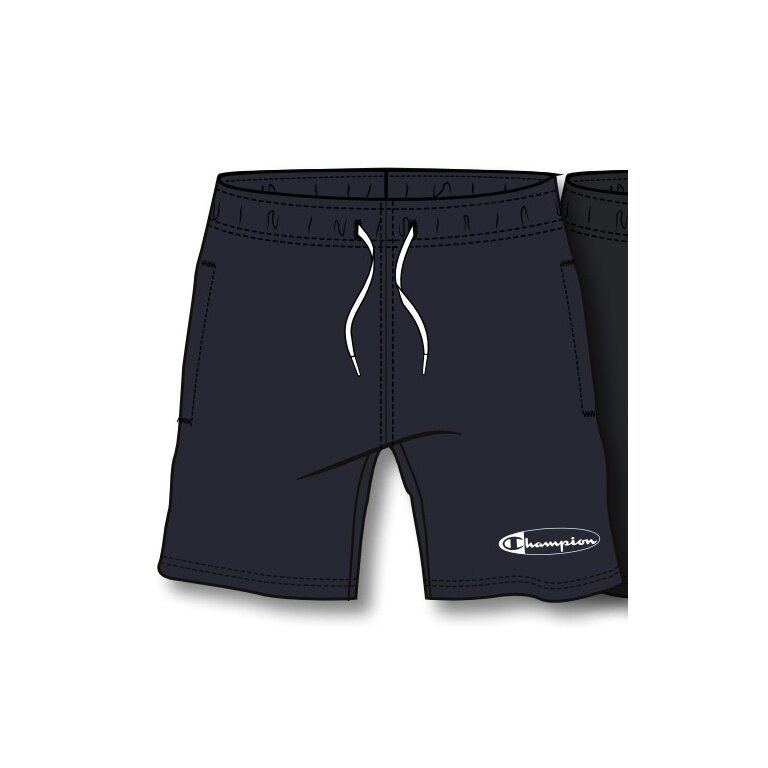 Champion Freizeithose (Baumwolle) Shorts kurz dunkelblau Jungen