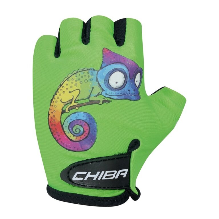 Chiba Fahrrad Handschuhe Cool Chameleon grün Kinder - 1 Paar