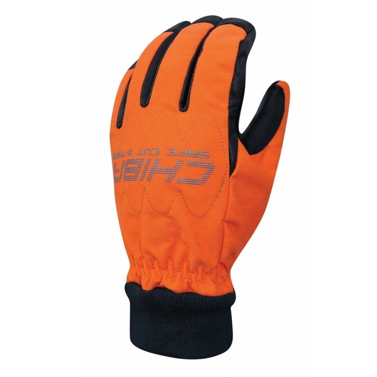 Chiba Handschuhe (Arbeitshandschuhe/THL) Safecut X-Trem orange/schwarz - 1 Paar