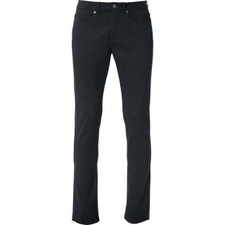 Clique Freizeithose (Baumwolle-Twill) 5-Pocket Stretch Pant schwarz Herren