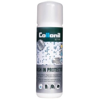 Collonil Imprägnierwaschmittel Active Wash In Protector - zum Imprägnieren in der Waschmaschine - 1 Flasche 250ml