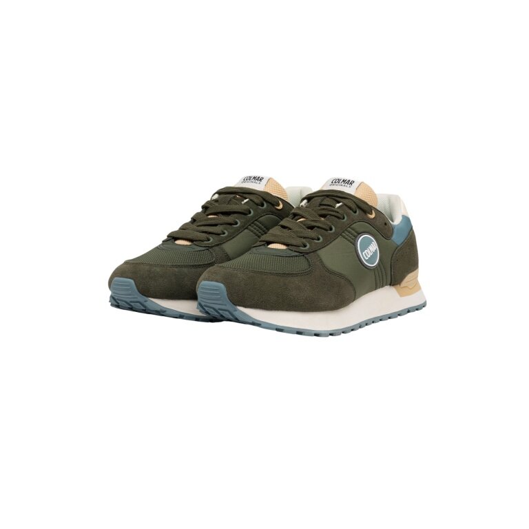 Colmar Sneaker Travis Authentic 2026 dunkelgrün/blau/beige Herren