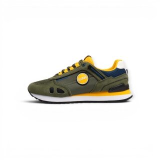 Colmar Sneaker Travis Sport Colors dunkelgrün/gelb Herren