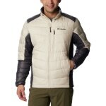 Columbia Winter-Steppjacke Labyrinth Loop (wärmend dank Daunenfüllung, Omni-Heat Infinity) beige/stonegrau Herren