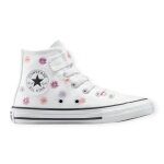 Converse Sneaker Chuck Taylor All Star Allover Florals Easy On High Top weiss Mädchen
