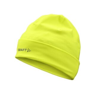 Craft Wintermütze Core Essence (leicht, 100% Polyester) gelb - 1 Stück