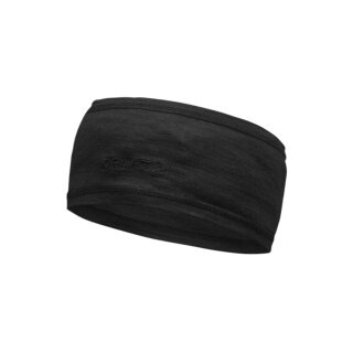 Craft Stirnband Essence Wool (Merinowolle) schwarz - 1 Stück