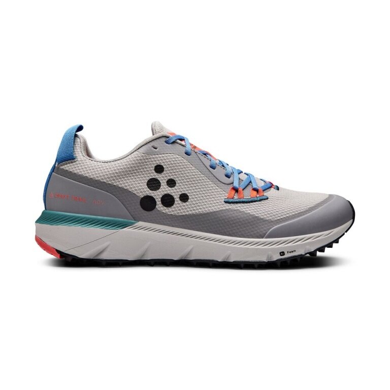 Craft Laufschuhe ADV Nordic Trail (atmungsaktiv, strapazierfähige Sohle) grau/bunt Herren