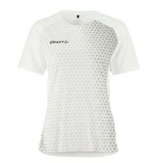 Craft Sport-Shirt Extend 2.0 Graphic Jersey (100% rec. Polyester, feuchtigkeitstransport) weiss Damen