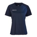 Craft Sport-Shirt Extend 2.0 Graphic Jersey (100% rec. Polyester, feuchtigkeitstransport) navyblau Damen