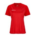 Craft Sport-Shirt Extend 2.0 Graphic Jersey (100% rec. Polyester, feuchtigkeitstransport) rot Damen