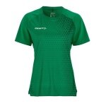 Craft Sport-Shirt Extend 2.0 Graphic Jersey (100% rec. Polyester, feuchtigkeitstransport) grün Damen