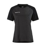 Craft Sport-Shirt Extend 2.0 Graphic Jersey (100% rec. Polyester, feuchtigkeitstransport) schwarz Damen