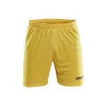Craft Sporthose (Short) Squad Solid WB - mit Innenshort, elastisches Material - gelb Herren