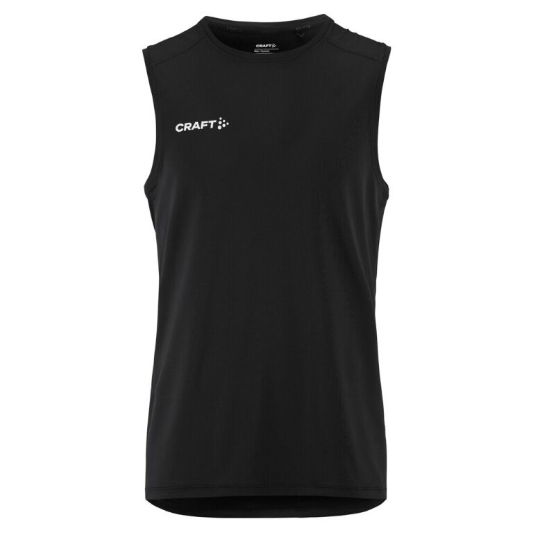 Craft Sport-Tank Ability Sl Tee (Mesh-Einsätze, feuchtigkeitstransport) schwarz Herren