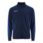 Craft Sport-Trainingsjacke Evolve 2.0 Contrast Full Zip (strapazierfähig, elastisch) navyblau/kobalt Herren