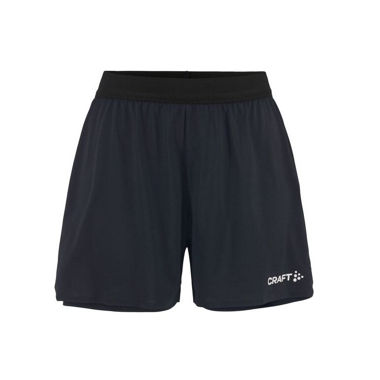 Craft Sporthose Extend 2.0 Short (leicht, Feuchtigkeitstransport) kurz schwarz Damen