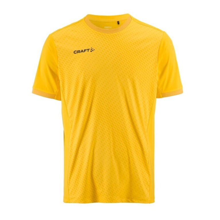 Craft Sport-Tshirt Evolve 2.0 Graphic Jersey (strapazierfähig, leicht) gelb Herren