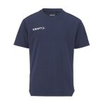 Craft Sport-Tshirt Evolve 2.0 Structured Jersey (strapazierfähig, leicht) navyblau Kinder
