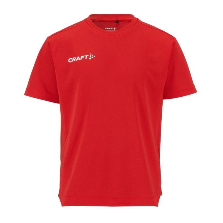 Craft Sport-Tshirt Evolve 2.0 Structured Jersey (strapazierfähig, leicht) rot Kinder