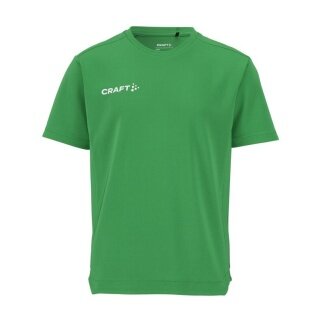 Craft Sport-Tshirt Evolve 2.0 Structured Jersey (strapazierfähig, leicht) grün Kinder