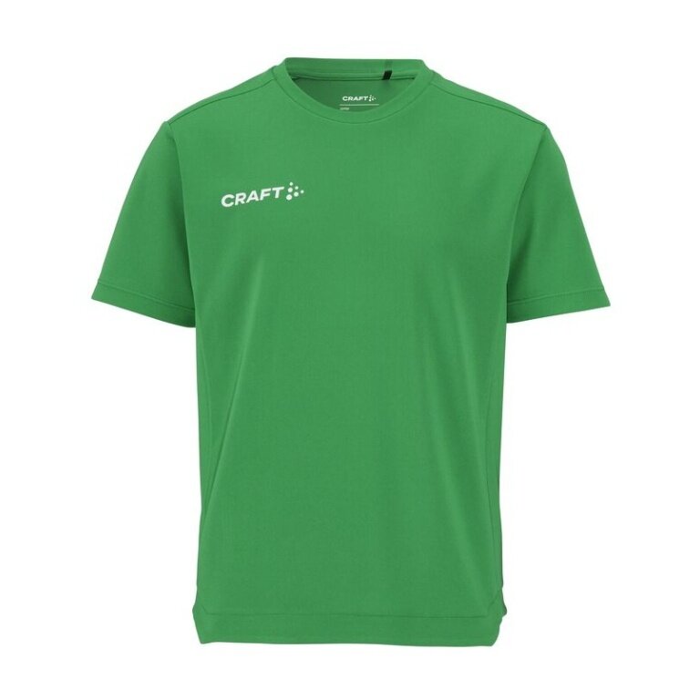 Craft Sport-Tshirt Evolve 2.0 Structured Jersey (strapazierfähig, leicht) grün Kinder